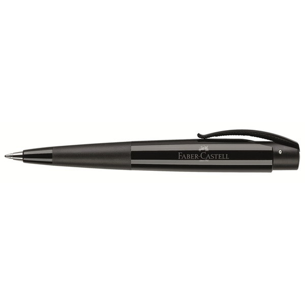 Faber-Castell Conic M Clip-on retractable ballpoint pen Черный 1шт