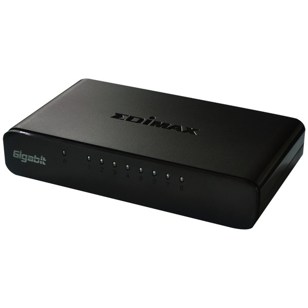 Edimax ES-5800G V3 Управляемый Gigabit Ethernet (10/100/1000) Черный сетевой коммутатор