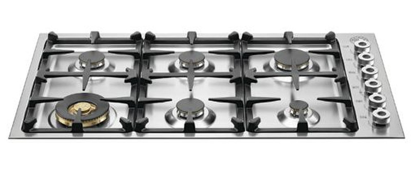 Bertazzoni QB36 6 00 X built-in Gas Stainless steel hob