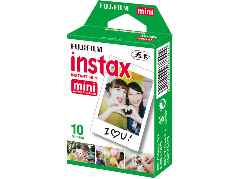 Fujifilm instax mini 10шт 54 x 86мм пленка для моментальных фотоснимков