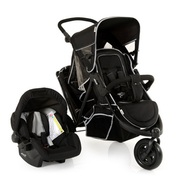 Hauck Freerider Shop n Drive Travel system stroller 2место(а) Черный, Серый