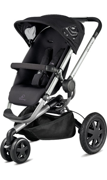 Quinny Buzz 4 Multifunction/Combi stroller 1место(а) Черный, Нержавеющая сталь