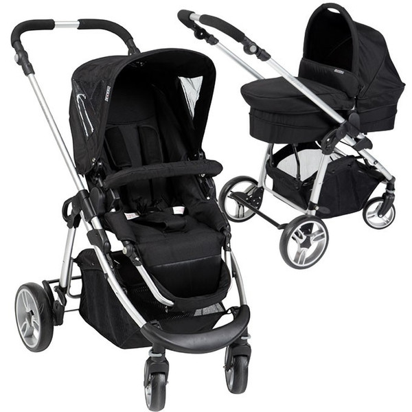 Toppi Motion Traditional stroller 1seat(s) Black,White