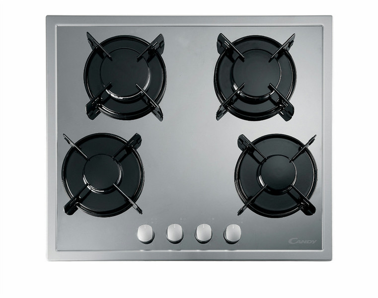 Candy PV 640 SX built-in Gas Stainless steel hob