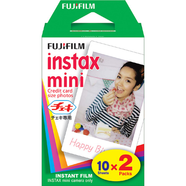 Fujifilm Instax Mini 1шт 54 x 86мм пленка для моментальных фотоснимков