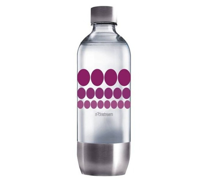 SodaStream Bottiglia Premium Purple Purple,Silver,Transparent drinking bottle