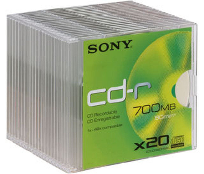 Sony 20CDQ80SL CD-R 700MB 20pc(s)