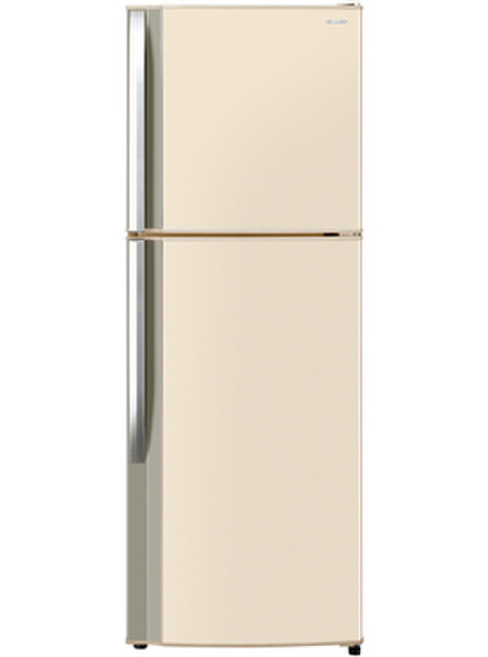 Sharp SJ-380NBE freestanding 282L Beige fridge-freezer