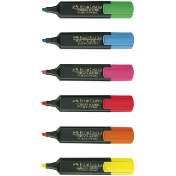 Faber-Castell Textliner 48 Refill Chisel tip Multi 8pc(s) marker