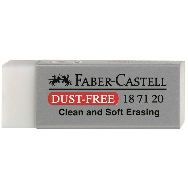 Faber-Castell Dust-Free Weiß 1Stück(e) Radierer