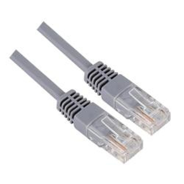Nilox UTP5E-3-GRI-B 3.00m Grau Netzwerkkabel