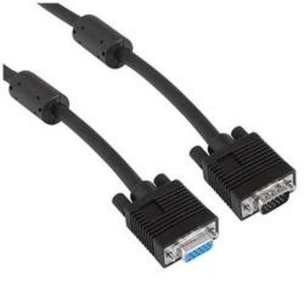 Nilox VGA-PROL-1.8-B 1.8m Black KVM cable