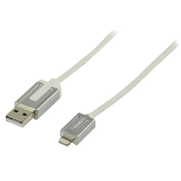 Profigold PROM104 1м USB A Lightning Белый кабель USB