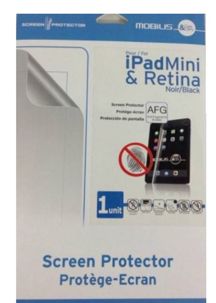Mobilis 016024 klar iPad Mini & iPad Mini Retina 1Stück(e) Bildschirmschutzfolie