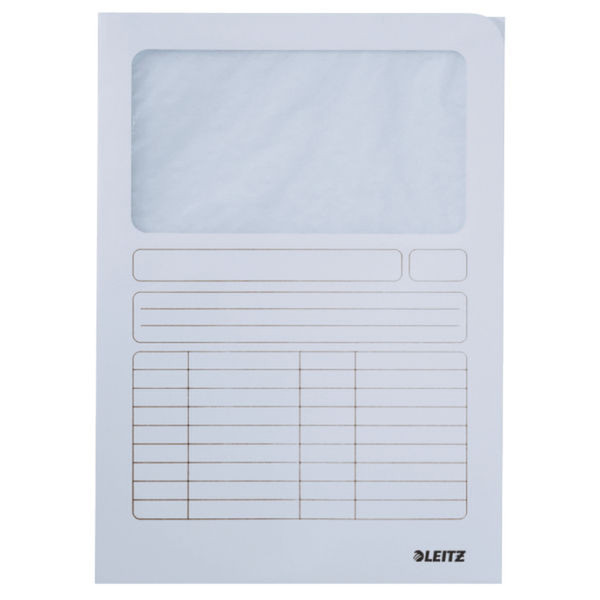 Esselte Window Folders White folder