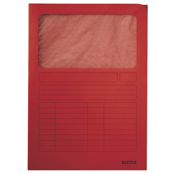 Esselte Window Folders Red folder
