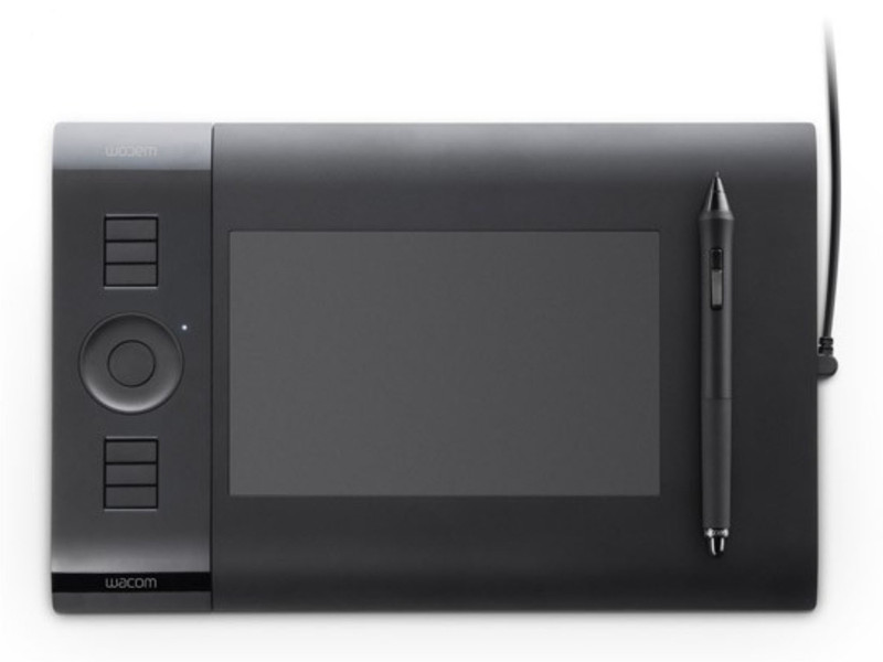 Wacom Intuos Intuos4 S 5080линий/дюйм 157.5 x 98.4мм USB графический планшет