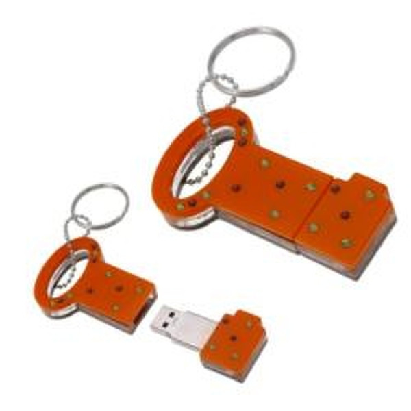 Nilox Pen Drive USB 4GB 4GB USB 2.0 Type-A Orange USB flash drive