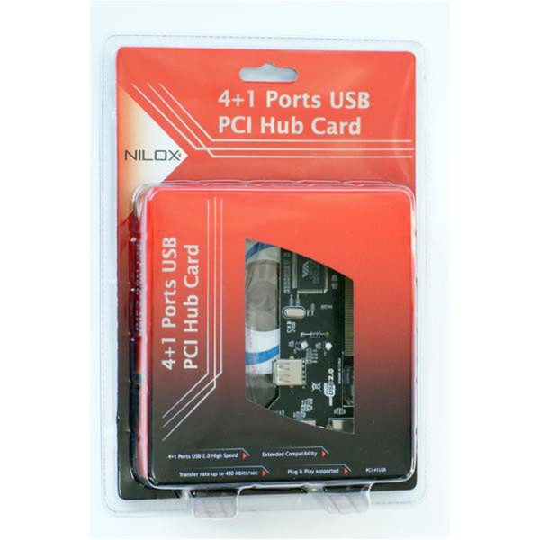 Nilox 10NXAD3407001 USB 2.0 interface cards/adapter
