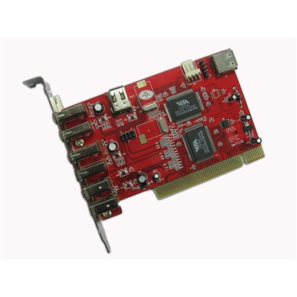 Nilox SCHEDA PCI 5 USB + 2 FIREWIRE PCI интерфейсная карта/адаптер