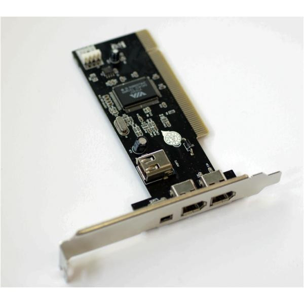 Nilox SCHEDA PCI 3 + 1 PORTE FIREWIRE интерфейсная карта/адаптер