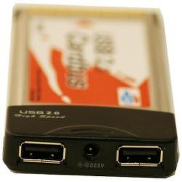 Nilox PCMCIA-2USB 480Mbit/s networking card