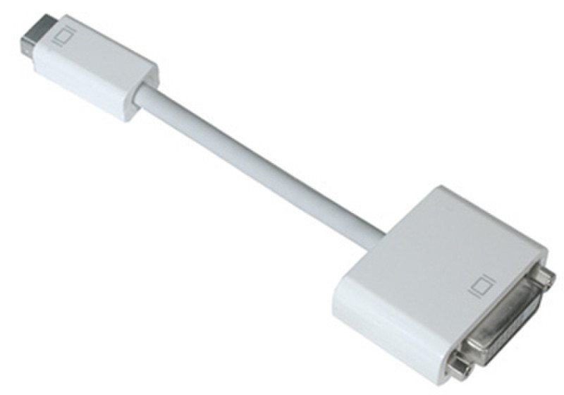 Apple Mini DVI to DVI Adapter mini DVI DVI White cable interface/gender adapter