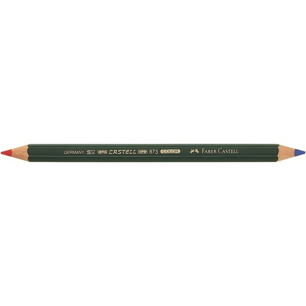 Faber-Castell Castell Color 873 Синий, Красный 1шт цветной карандаш