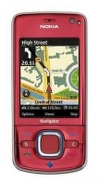 Nokia 6210 Navigator Red smartphone