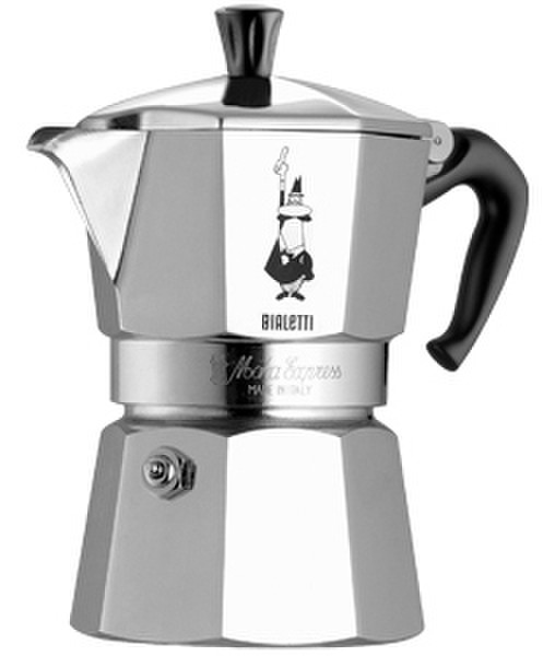 Bialetti Moka Express, 1 cup 0.06л 1чашек