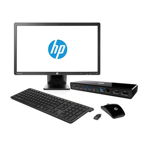 HP 3005pr USB 3.0 Port Replicator Bundle