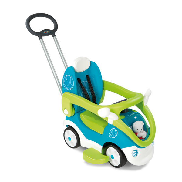Smoby 412014 Push Car Blue,Green,White ride-on toy
