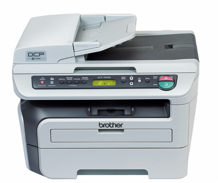 Brother DCP-7045N 2400 x 600DPI Laser A4 22ppm Black,White multifunctional