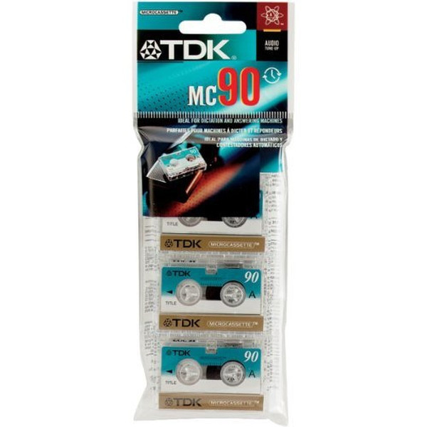 TDK D-MC 90 3 - pk Audio сassette 90min 3Stück(e)