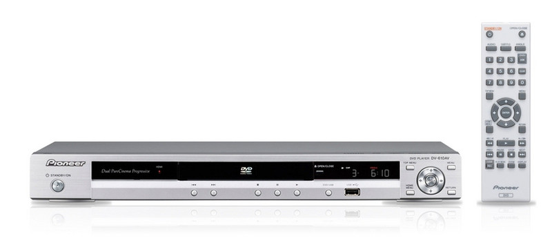 Pioneer DV-610AV-S DVD-Player/-Recorder