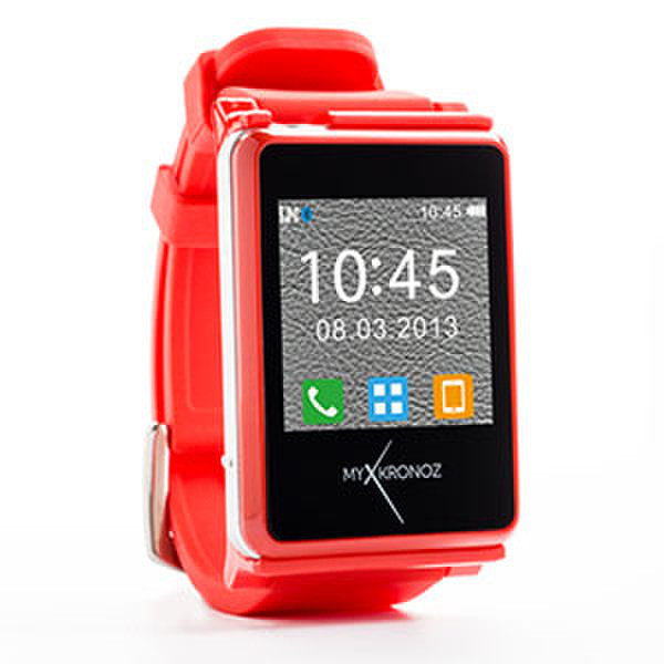 MyKronoz ZeNano 1.54Zoll LCD 69g Rot Smartwatch