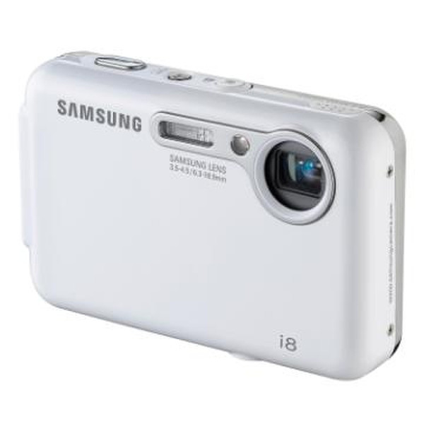 Samsung i i8 Kompaktkamera 8.2MP 1/2.5Zoll CCD 3264 x 2448Pixel Weiß