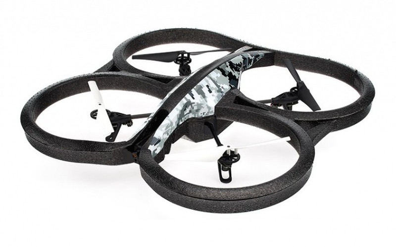 Parrot AR.Drone 2.0 Elite Edition 4Rotoren 1280 x 720Pixel 1000mAh Weiß Kameradrohne
