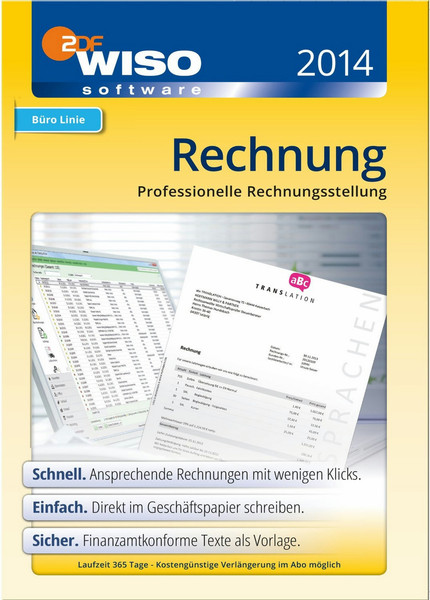 Buhl Data Service WISO Rechnungsbuch 2014