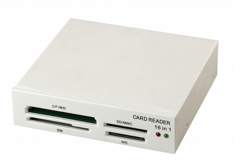 Techsolo TCR-1640S Cеребряный устройство для чтения карт флэш-памяти