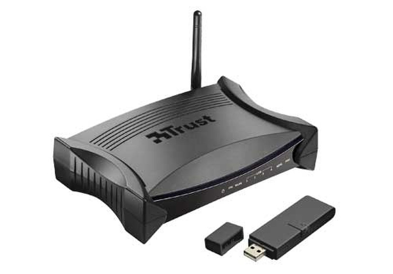 Trust 15901 Schwarz WLAN-Router