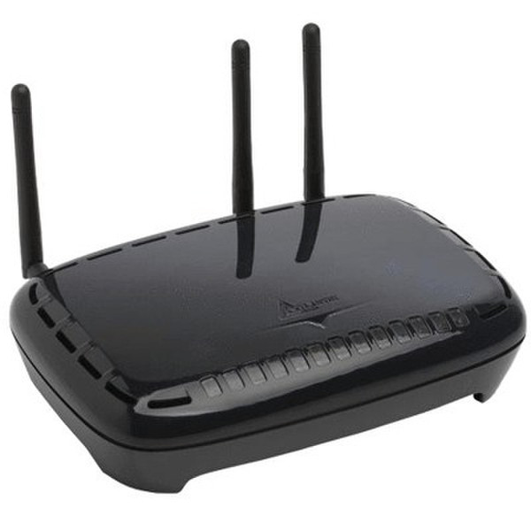 Atlantis Land 144WN Black wireless router