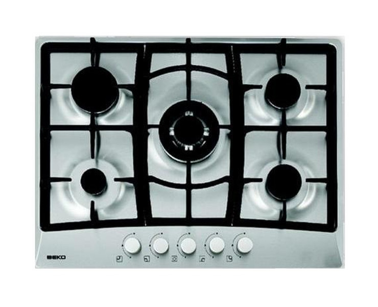 Beko HIG 75220 SX built-in Gas Stainless steel hob