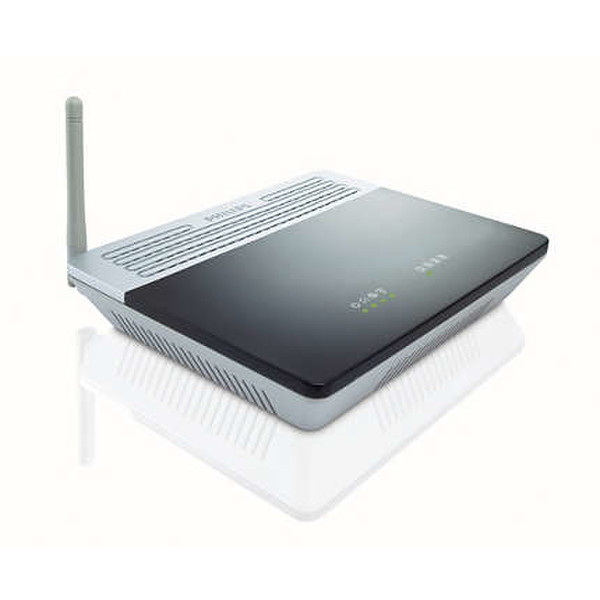 Philips CGA5722/00 Single-band (2.4 GHz) Fast Ethernet Черный, Серый wireless router
