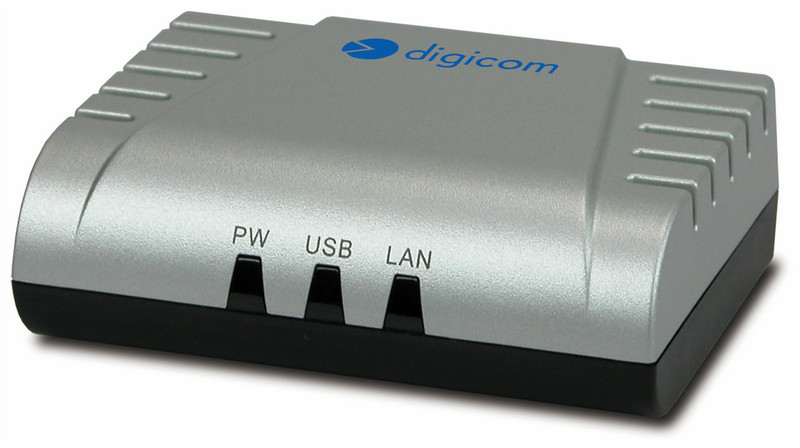 Digicom Printer Server USB CX Ethernet LAN сервер печати