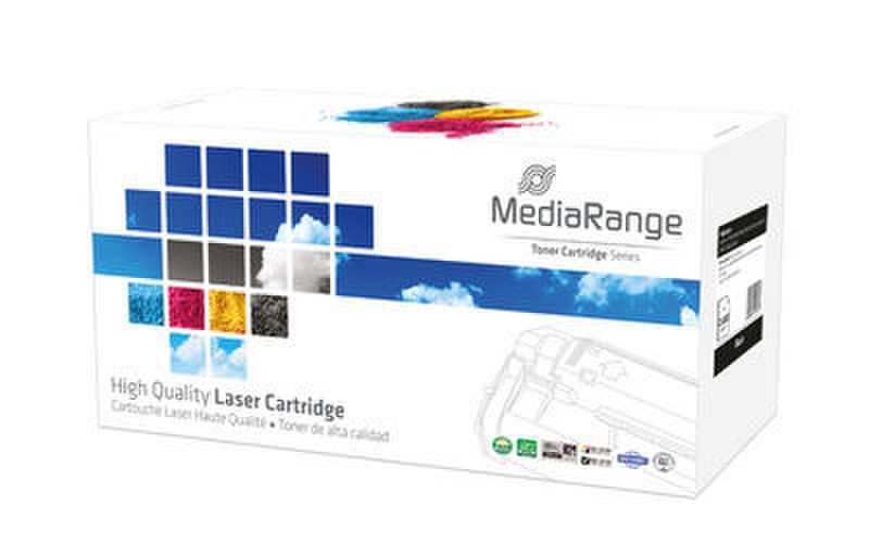 MediaRange MRST1660 1500pages Black laser toner & cartridge