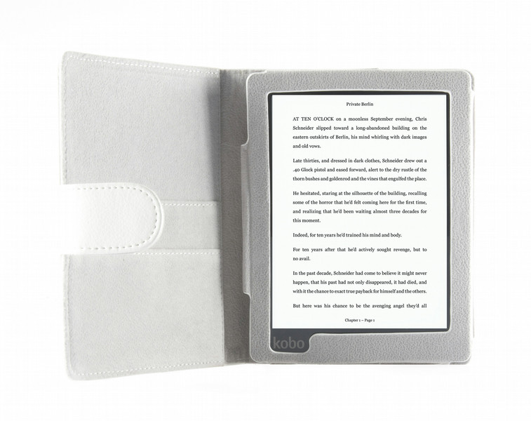 Odyssey OCK009 6Zoll Sleeve case Weiß E-Book-Reader-Schutzhülle