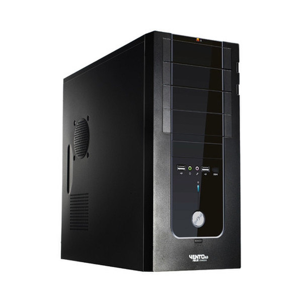 ASUS TA-D21 Midi-Tower Schwarz Computer-Gehäuse