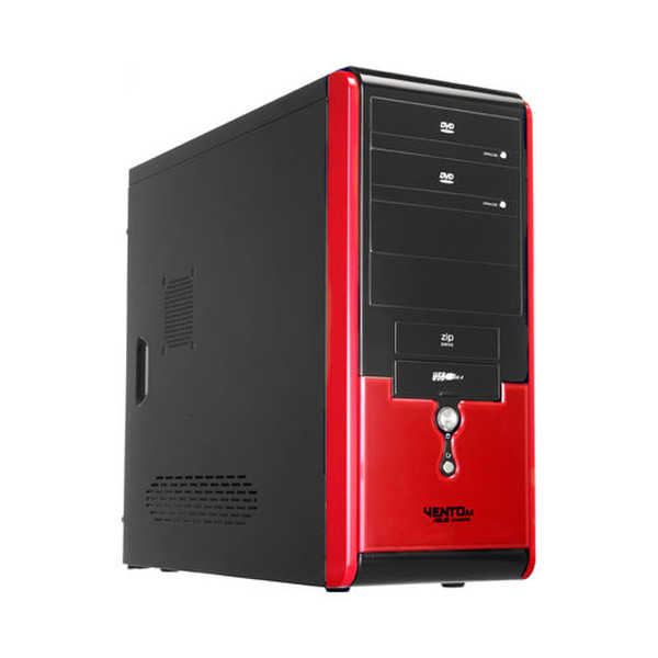 ASUS TA-663 Midi-Tower Black,Red computer case