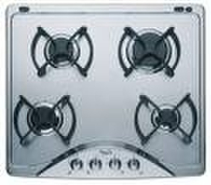 Whirlpool AKM513/IX Настольный Gas hob Белый плита